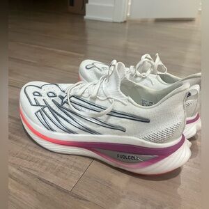 New balance FuelCell SuperComp Elite White Blue Magenta men’s running sneakers